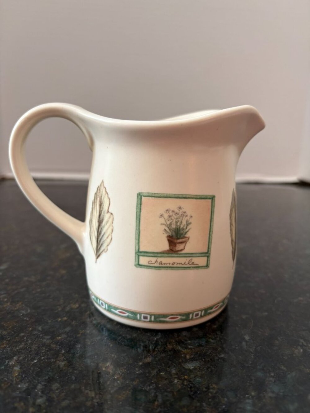Pfaltzgraff Naturewood 4 1/2"High Creamer, USA, Discontinued